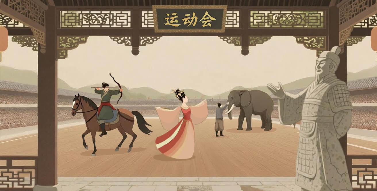 运动会封面